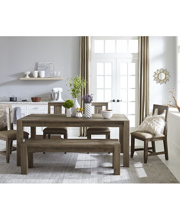 Furniture Canyon 6 Piece Dining Set, Created for Macy's ...