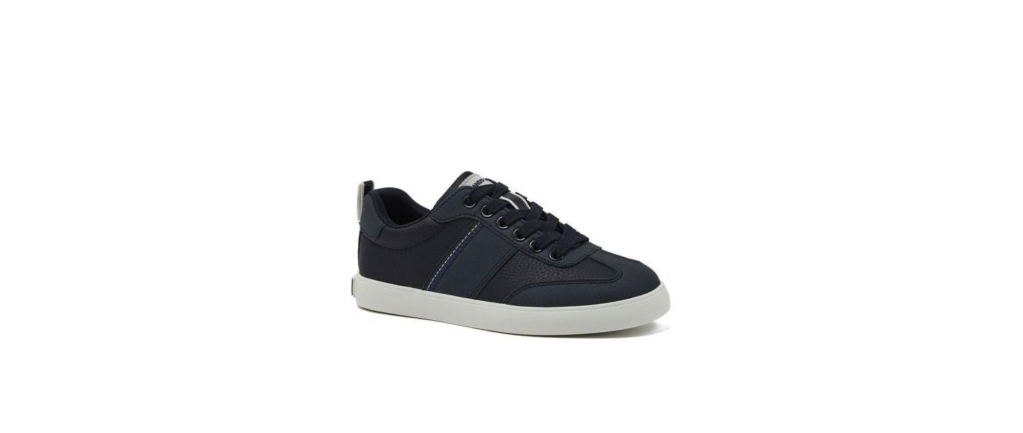 Кроссовки Lands' End Tribeca Low Top Sneaker для девочек, цвет: Синий — фото 1