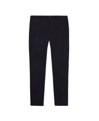 Men's Washed-Cotton Slim-Fit Chinos Pants