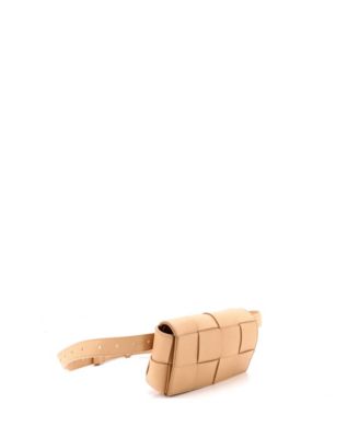 Cassette Belt Bag Maxi Intrecciato Leather