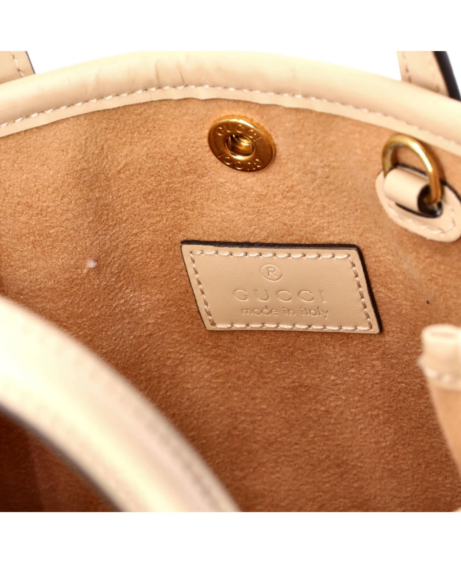 Mini Vertical Tote GG Embossed Leather