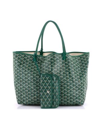 GM Saint Louis Tote Claire Voie Coated Canvas