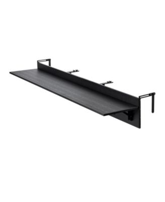 Folding Balcony Hanging Table for Railings Outdoor Patio Bar Table
