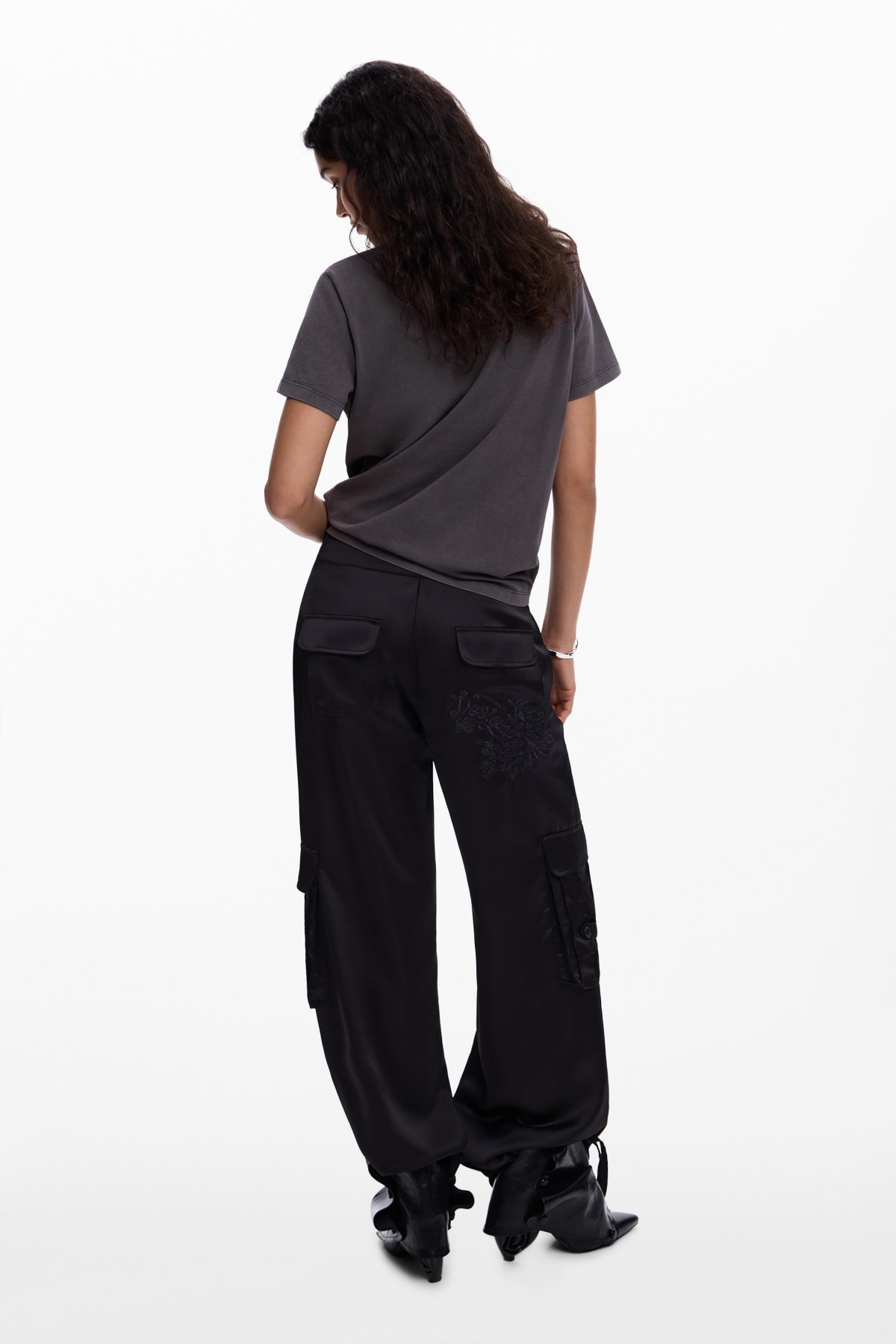 Desigual Women's Embroidered Logo T-Shirt