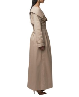 Women's Soft Authority Trench Coat