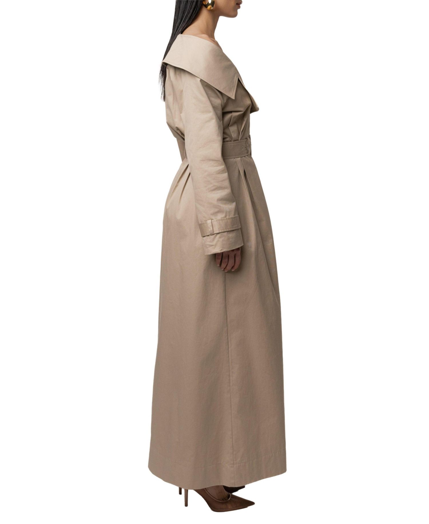 Women's Soft Authority Trench Coat
