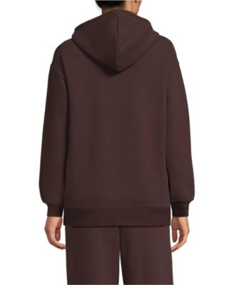 Women's Long Sleeve Serious Sweats Hooded Tunic Sweatshirt