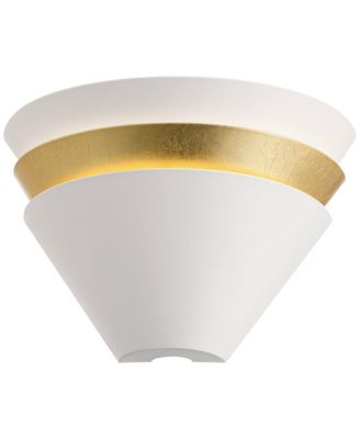 Misty 6 1/4" High Leaf LED Wall Sconce