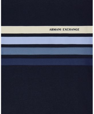 Men's 4 Stripes Short Sleeve Jersey T-Shirt