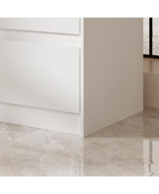 9 Drawer Dresser for Bedroom with Deep Drawers,Dressers and Chest of Drawers Handle Free for Closet Living Room