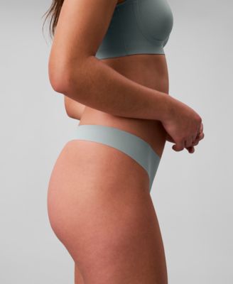 Women's Invisibles Microfiber Stretch Thong Underwear D3428