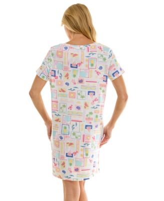 Women's Short-Sleeve Sleep Shirt