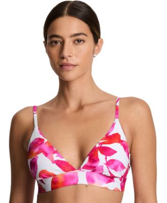 Women's Triangle V-Neck Swim Top