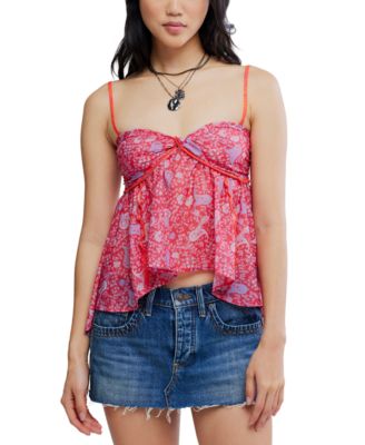 Women's Malia Sweetheart Neck Tube Polyester Top