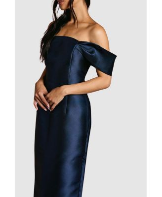 Women's Honoured Twill Bardot Maxi Dress
