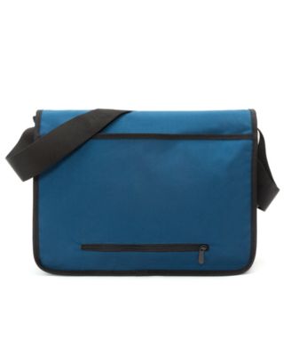 Europa Large Nylon Crossbody Messenger Bag