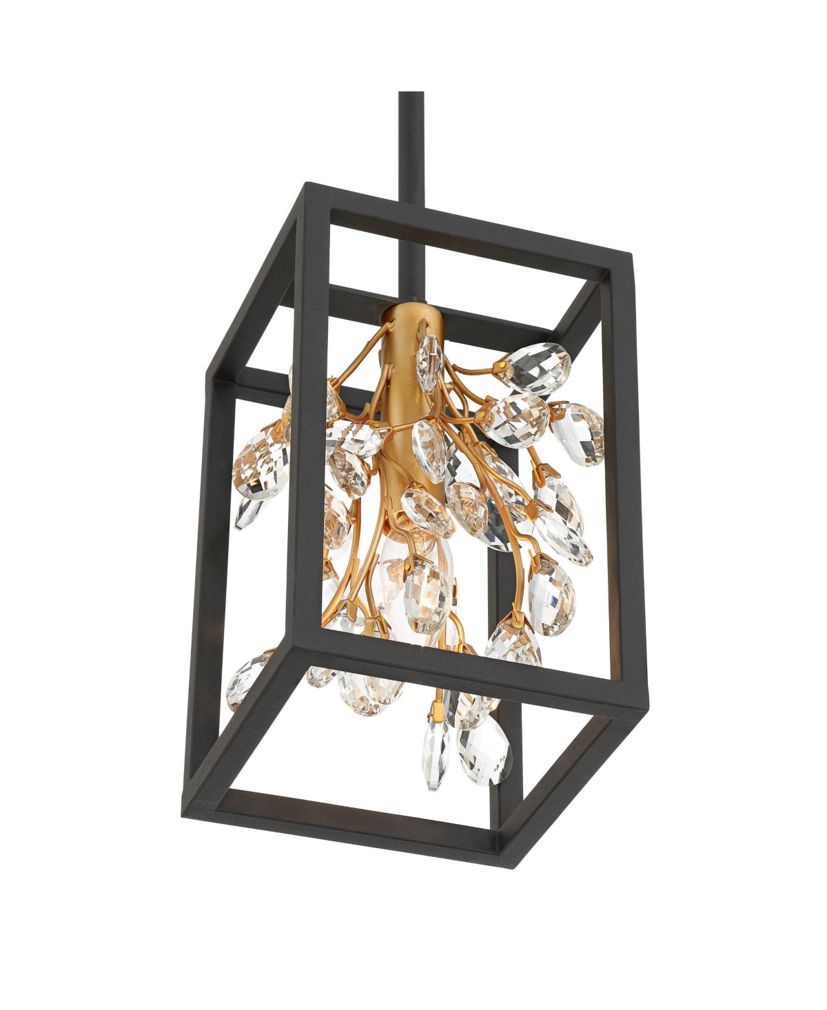 Possini Euro Design Carrine Wide Gold Mini Pendant Light