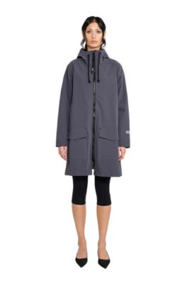 Women's Mosebacke Patch Matte Raincoat