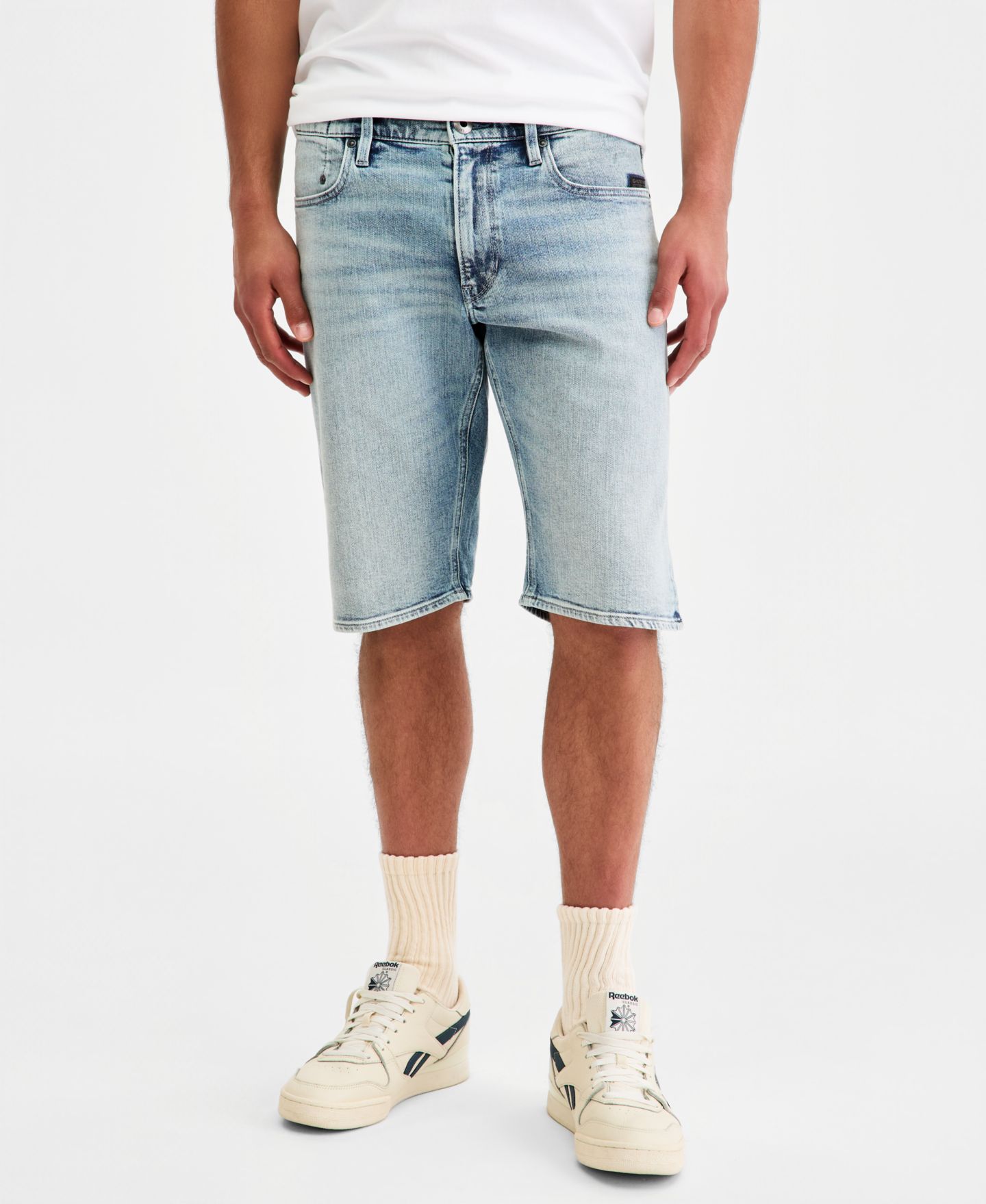 Мужские шорты G-Star Raw Mosa Denim Short, цвет: Винтажный синий — фото 5