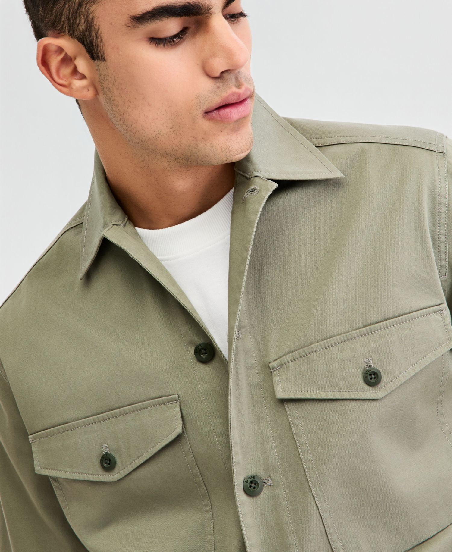 Men's Core Lightweight Regular-Fit Overshirt