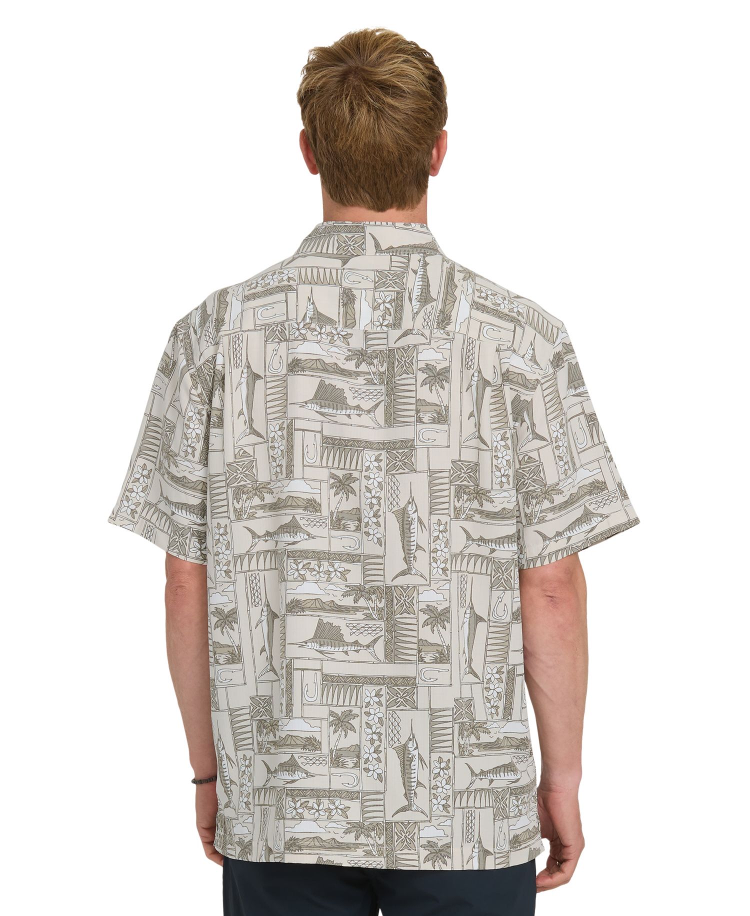 Quiksilver Men's Short-Sleeve East Cape Shirt