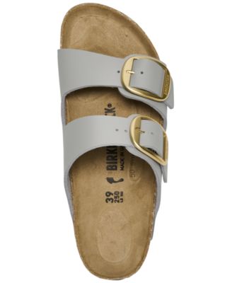 Women's Arizona Big Buckle Birko Flor Sandals from Finish Line