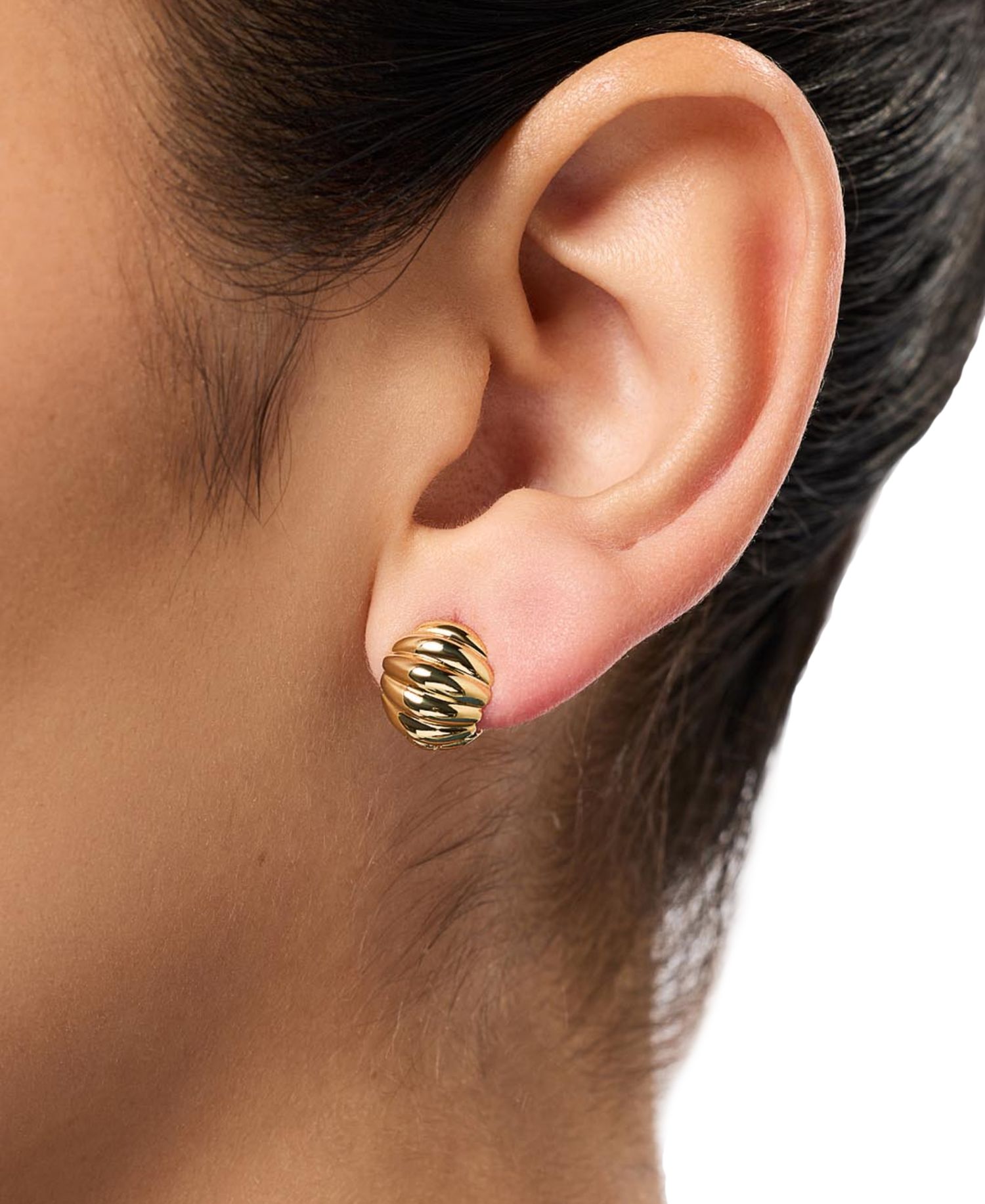 Colton Mini Gold-Plated Statement Earrings