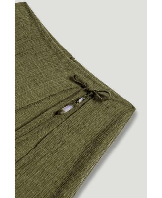 Women's Wrap Mini Skirt