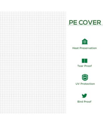 6' x 3' x 3' Portable Mini house with Windows,