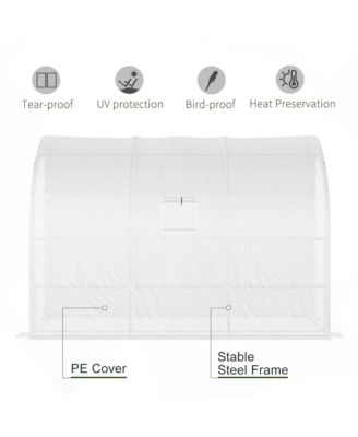 10' x 5' x 7' Plant house Garden Nursery with Windows,