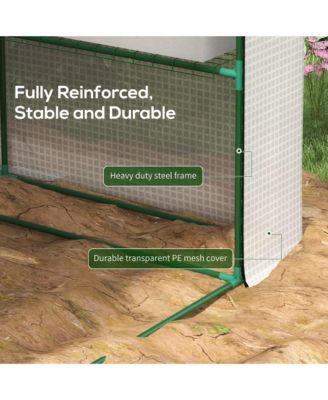 Walk-in house, 18 Shelves, 95.25" x 70.75" x 82.75",