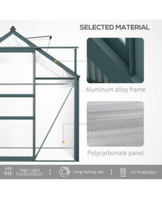 6' x 10' x 7' Large Polycarbonate Walk-in house,