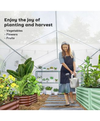 19.5'x10'x7' Outdoor house,Tunnel Walk-in House,