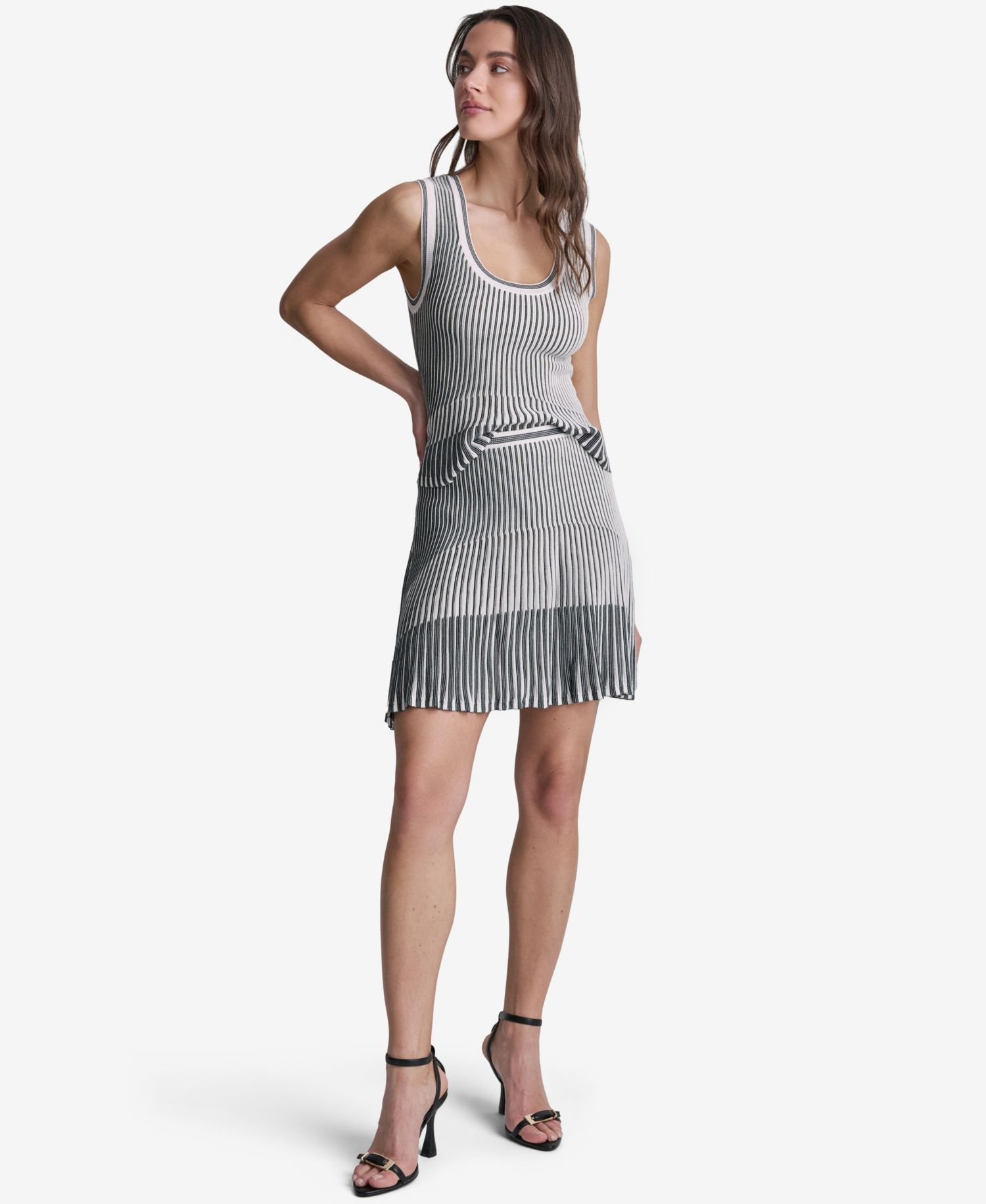 Women's Pleated A-Line Mini Skirt