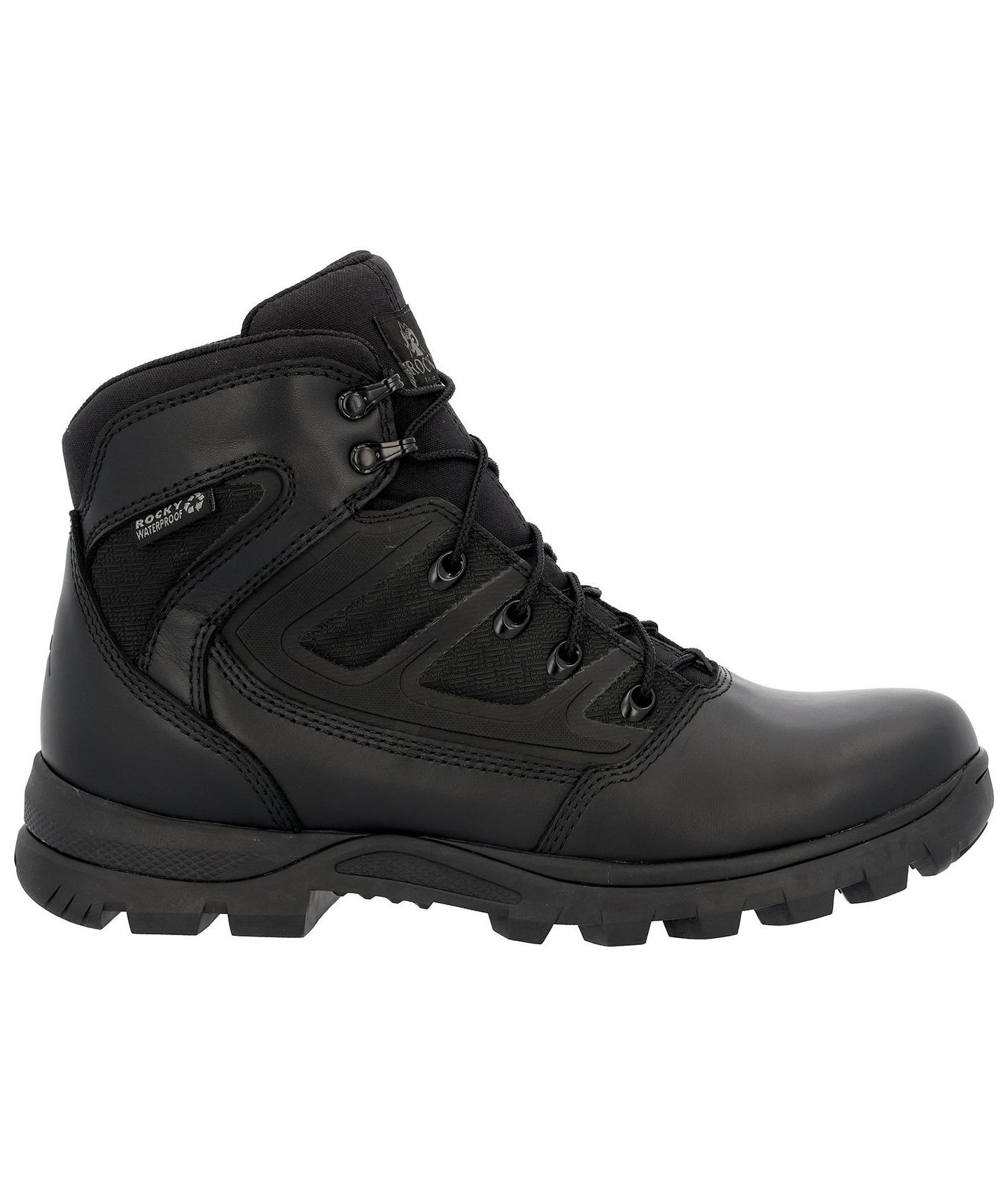 Мужские ботинки ROCKY Enforcer 6" Waterproof Public Service Boot, цвет: Чёрный — фото 2