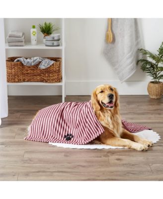 Absorbent Microfiber Pet Towel Ultra Soft Machine Washable Lightweight Durable for Dogs Cats Grooming Travel