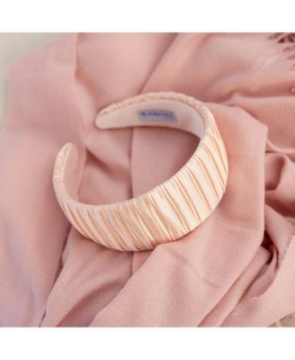 Women's Wide Headband - Pastel Pink