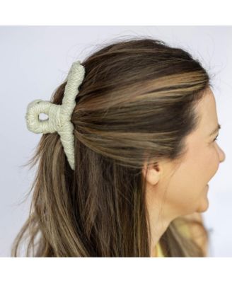 Women's Large Looped Threaded Claw Clip