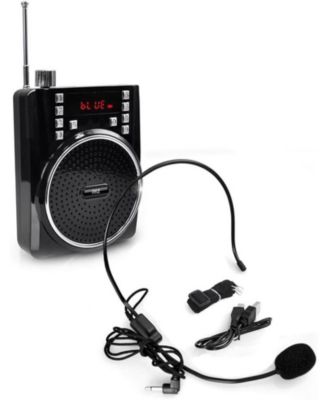 PWMA40BT Waist Band Portable PA System - Voice Amplifier, MP3 Bluetooth Speaker