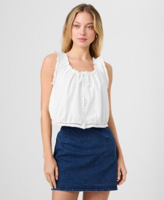 Women's Sleeveless Cotton Top