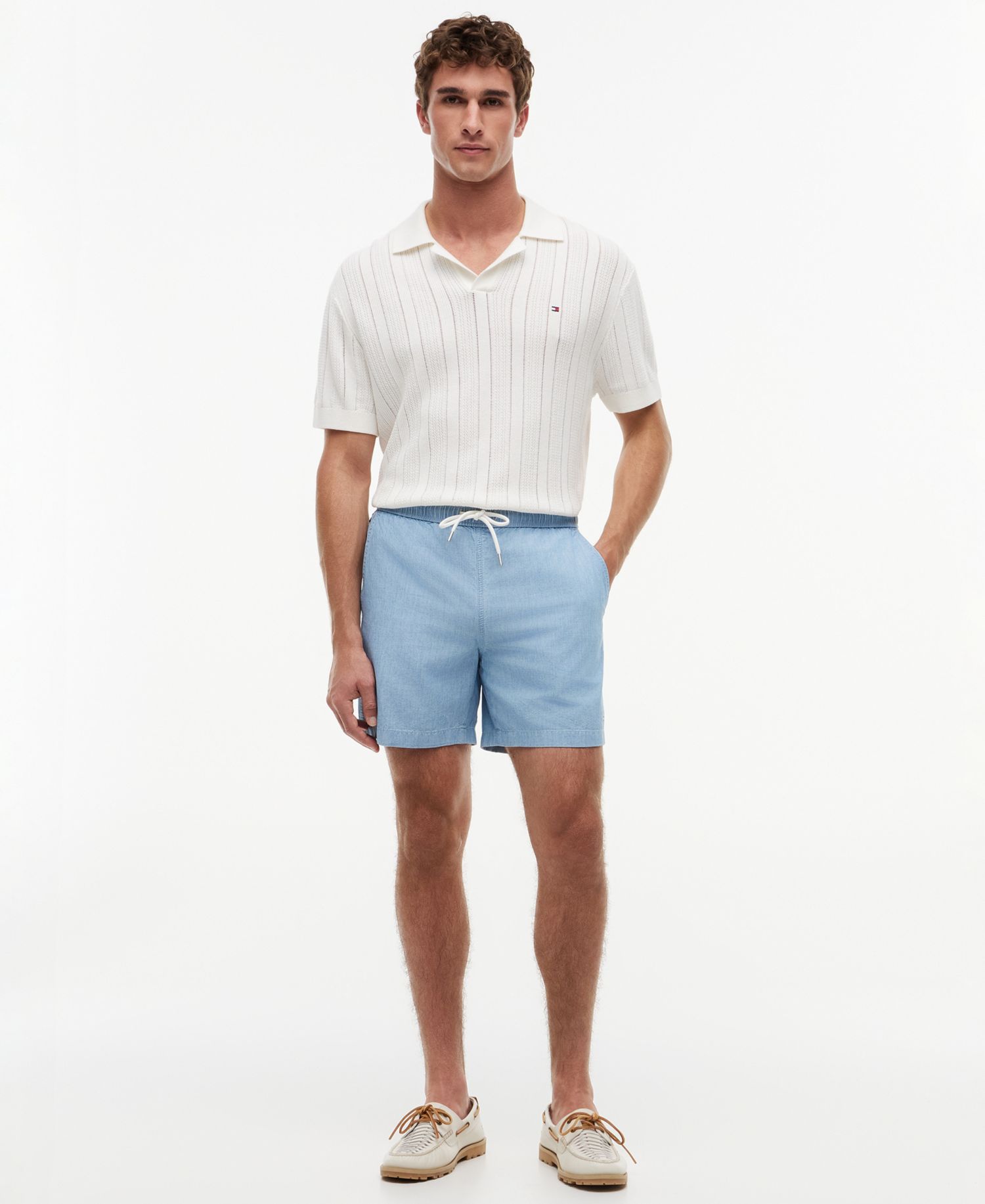 Men's 6" Chambray Pull-On Shorts