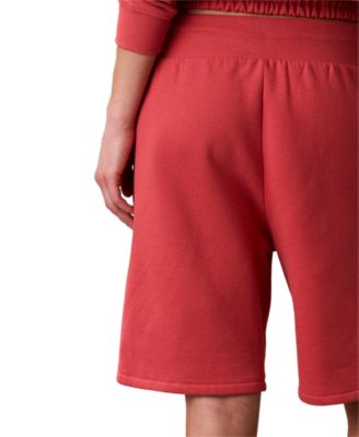 Women's Fleece Mid-Rise Shorts