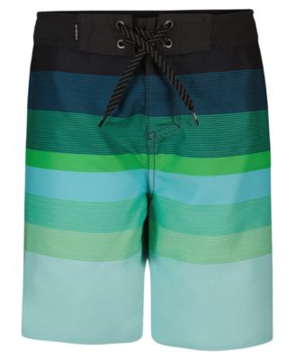 Boys' 8-18 Striped Swim Trunks