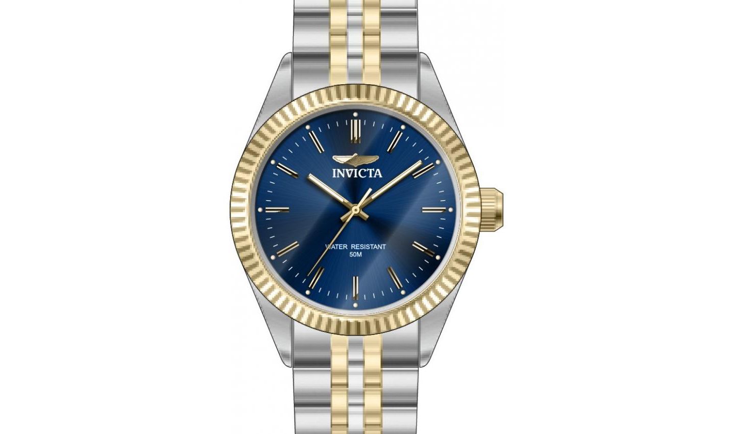 Мужские часы Invicta Specialty Quartz 3 Hand, цвет: Золотой — фото 2