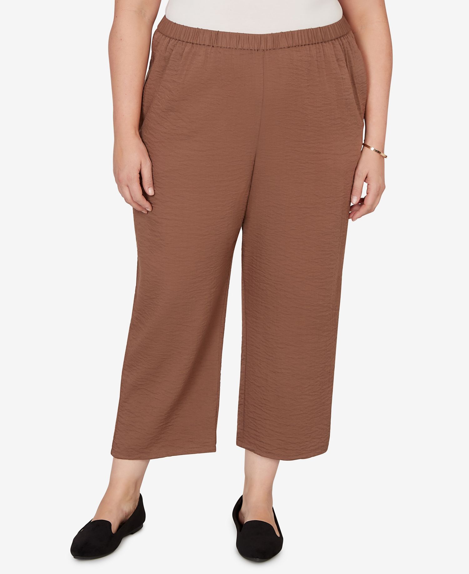 Plus Size Spice Market Wide-Leg Pants