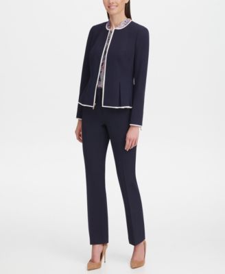 Women's Zip-Front Peplum Jacket
