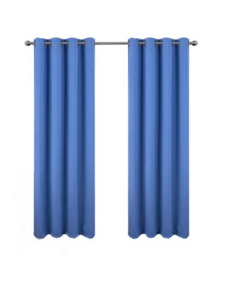 Oakley Embossed Blackout Polyester Window Curtain Grommet Panel
