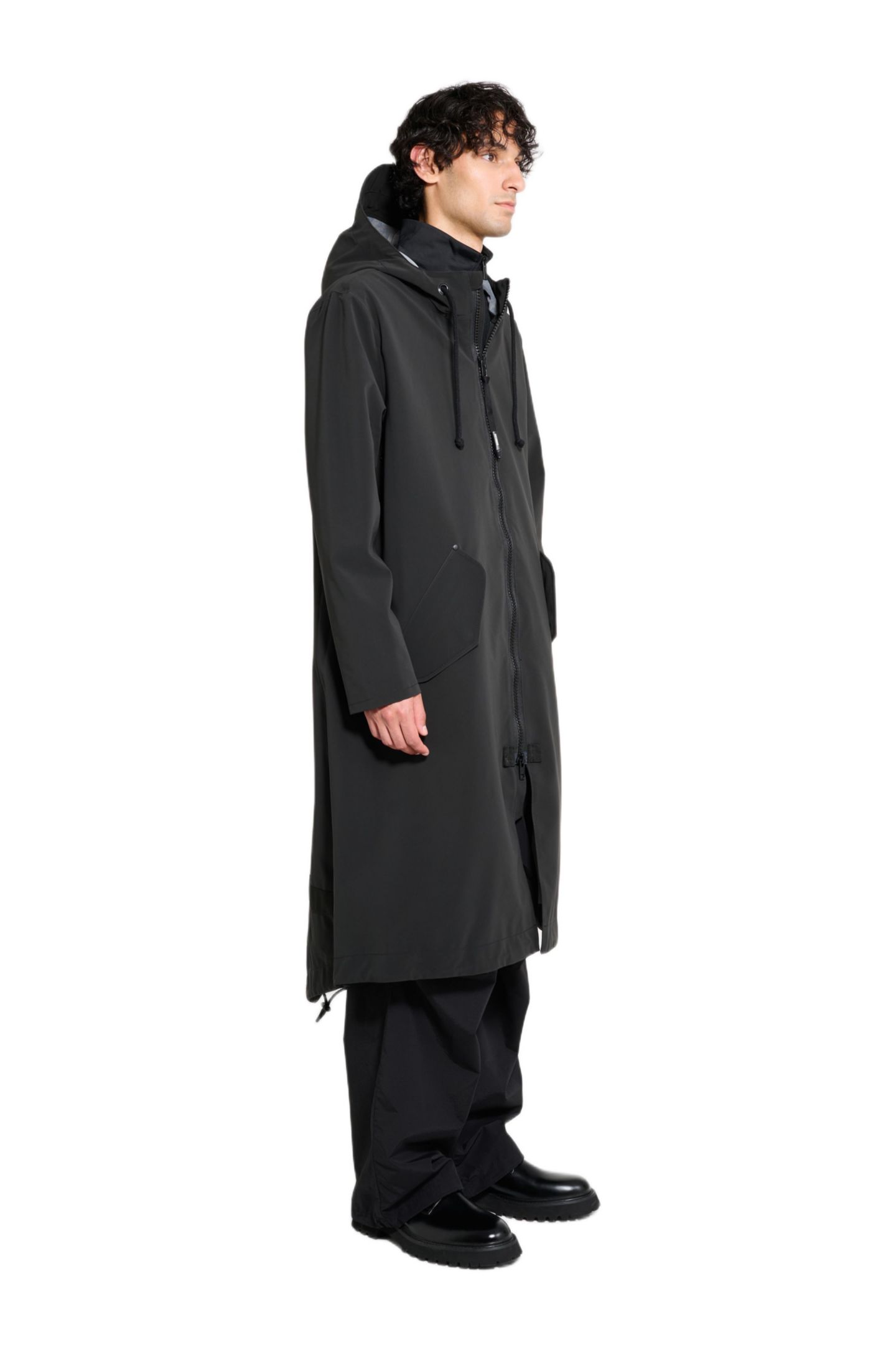 Мужская куртка Stutterheim Martins, цвет: Чёрный — фото 3