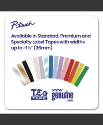 TZE131G 0.47 in. x 26.2 ft. TZe Standard Adhesive Laminated Labeling Tape