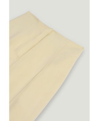 Women's High-Waist Tailored Wide-Leg Pants